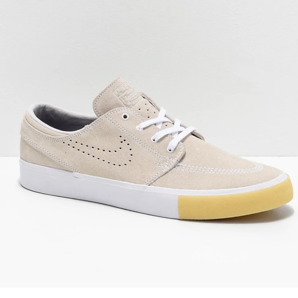 Nike | SB Zoom Janoski Remaster grey suede  skate sneakers | Unisex  Men 6/ W7.5